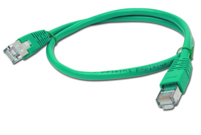 Cable Cat5e Ftp  Moldeado 2m Verde